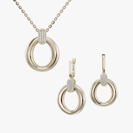 Nolas Diamond Jewelry Half Set